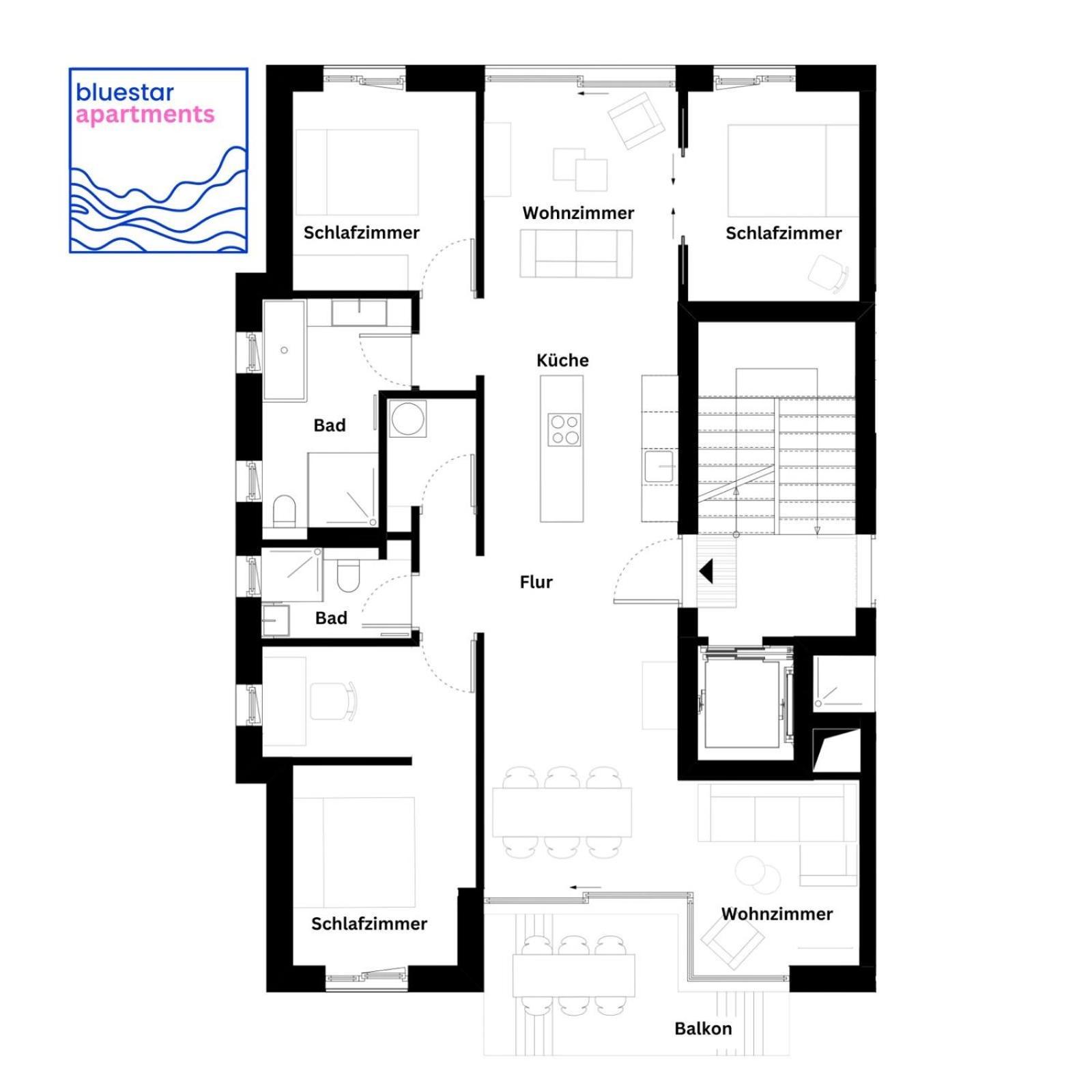 Bluestar Apartments Am Storkower See Inkl Badesteg Und Gartensauna شتوركو المظهر الخارجي الصورة
